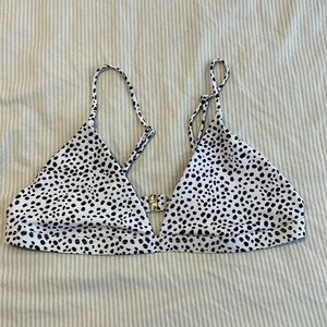 Polka Dot Bikini Top NWOT